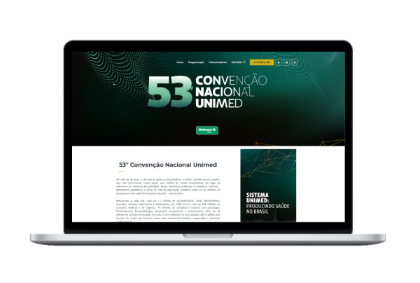 Website de Inscrição com Gestão